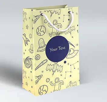 Customized Bags made with Handmade Paper (Bag HM S 08)