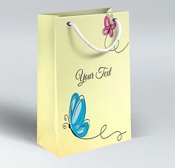 Customized Bags made with Handmade Paper (Bag HM S 11)