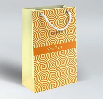 Customized Bags made with Handmade Paper (Bag HM S 12)