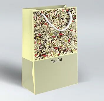 Customized Bags made with Handmade Paper (Bag HM S 13)