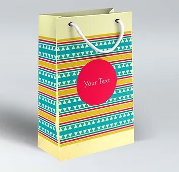 Customized Bags made with Handmade Paper (Bag HM S 16)