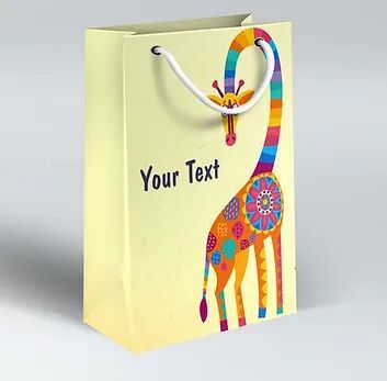 Customized Bags made with Handmade Paper (Bag HM S 17)