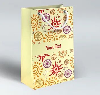 Customized Bags made with Handmade Paper (Bag HM S 01)