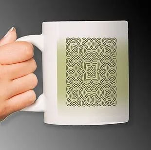 Customized Ceramic White Mug