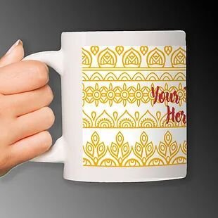 Customized Ceramic White Mug