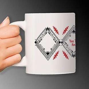 Customized Ceramic White Mug