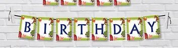 Customized Farm Animal Theme Bunting Banner (PS Ani BB 02)