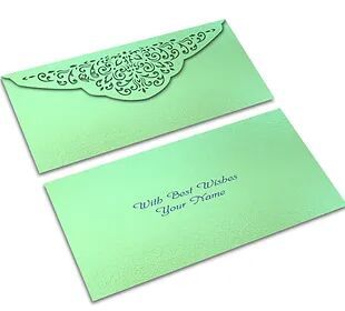 Customized / Non Customized Laser-Cut Shagun Envelopes