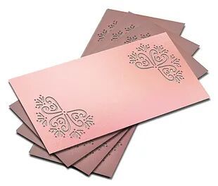 Customized / Non Customized Laser-Cut Shagun Envelopes