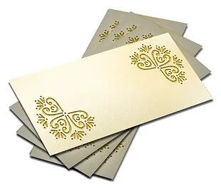 Customized / Non Customized Laser-Cut Shagun Envelopes