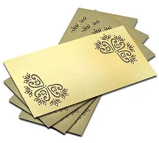 Customized / Non Customized Laser-Cut Shagun Envelopes