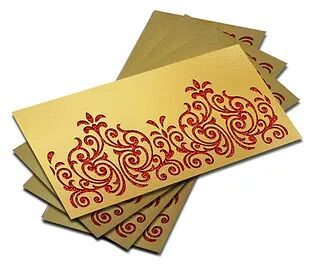 Customized / Non Customized Laser-Cut Shagun Envelopes