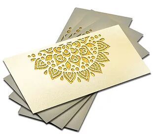Customized / Non Customized Laser-Cut Shagun Envelopes