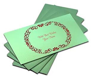 Customized / Non Customized Laser-Cut Shagun Envelopes