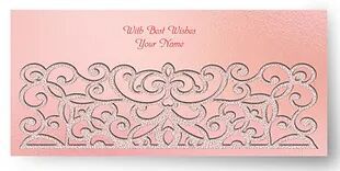 Customized / Non Customized Laser-Cut Shagun Envelopes