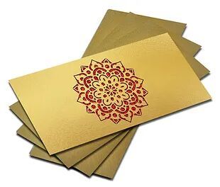 Customized / Non Customized Laser-Cut Shagun Envelopes