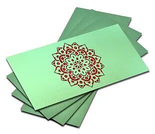 Customized / Non Customized Laser-Cut Shagun Envelopes