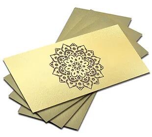 Customized / Non Customized Laser-Cut Shagun Envelopes