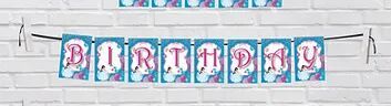 Customized Princess Theme Bunting Banner (PS Ani BB 04)