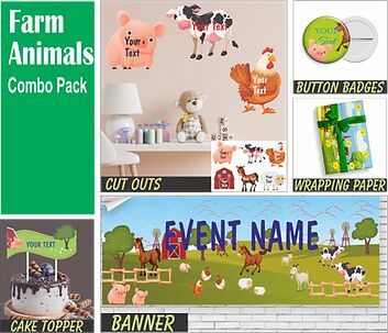 Farm Animal Theme Combo (PS Combo 4)