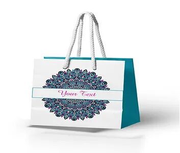 Personalized Paper Gift Bags (BBAG 007)