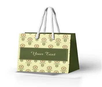 Personalized Paper Gift Bags (BBAG 013)