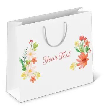 Personalized Paper Gift Bags (RBAG 001)