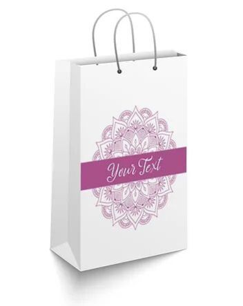 Personalized Paper Gift Bags (RBAG 001)