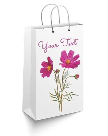 Personalized Paper Gift Bags (RBAG 002)