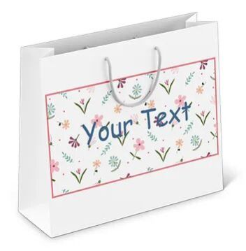 Personalized Paper Gift Bags (RBAG 003)