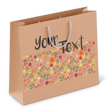 Personalized Paper Gift Bags (RBAG 004)
