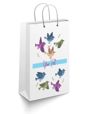 Personalized Paper Gift Bags (RBAG 004)