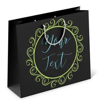 Personalized Paper Gift Bags (RBAG 005)