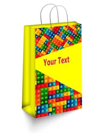 Personalized Paper Gift Bags (SBAG 001)