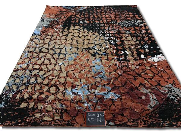 GE-109 Modern Design Hand Knotted Carpet