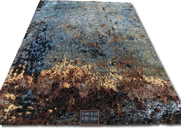 GE-111 Modern Design Hand Knotted Carpet