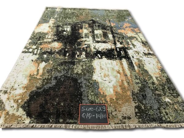 GE-114 Modern Design Hand Knotted Carpet