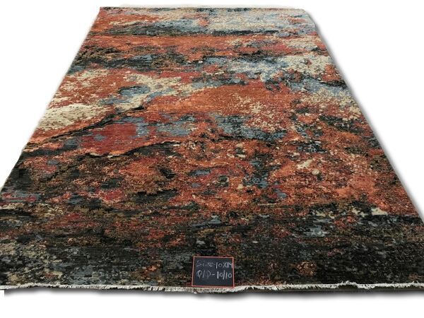 GE-129 Modern Design Hand Knotted Carpet