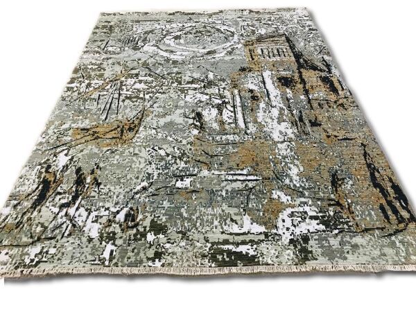 GE-211 Modern Design Hand Knotted Carpet