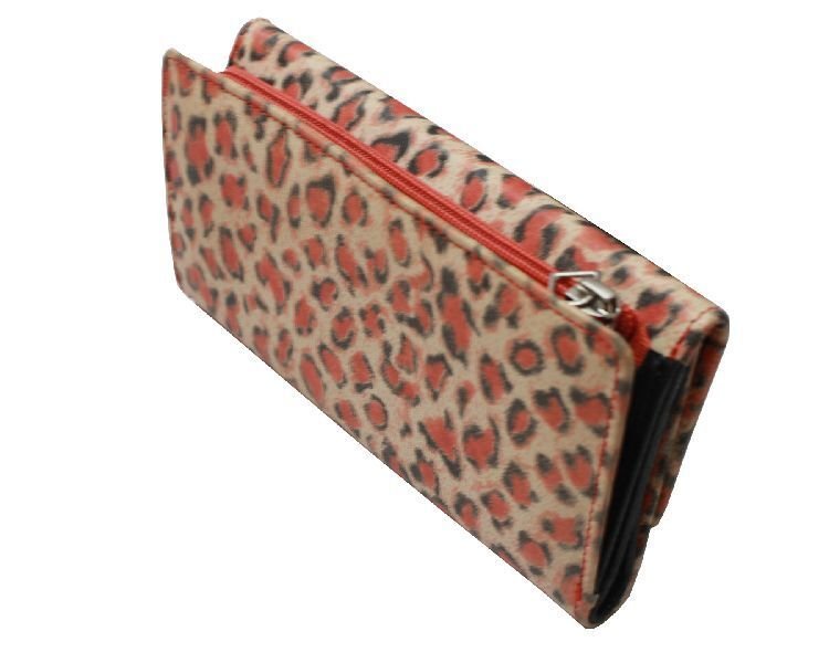 Leopard Print Ladies Wallet