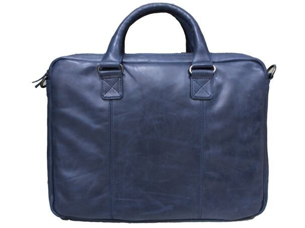 Crunch Leather Laptop Bag