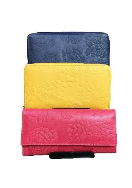 Rose Printed Ladies Wallets