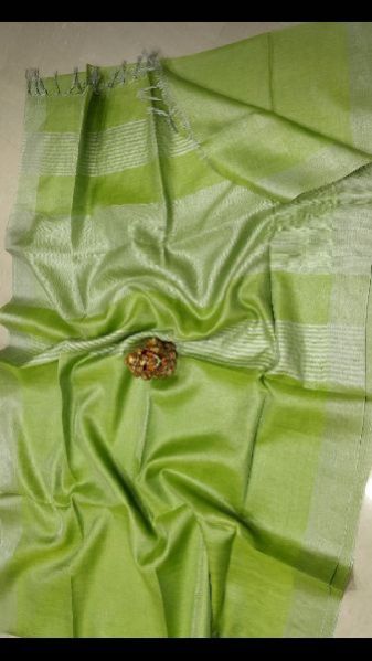 Tissue Linen Saree 03