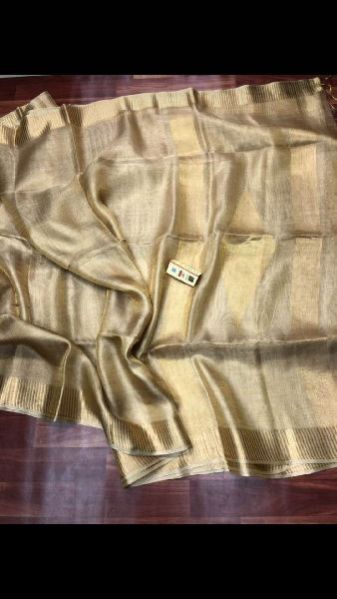 Tissue Linen Saree 07