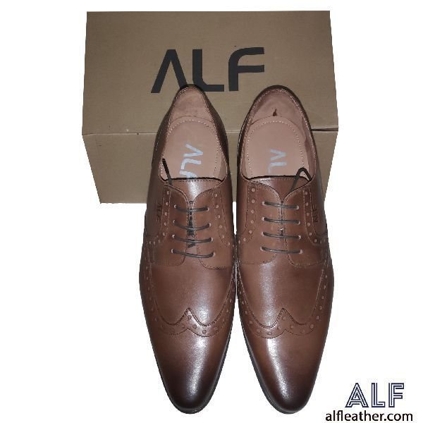 Mens Brown Semi Formal Shoes 04