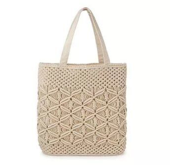 HLY-B8 Macrame Tote Bag