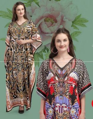 Jelite Afreen Kaftans Polyester Crepe Indo Western Catalog