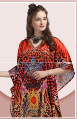 Jelite Kaftan E Nazakat Volume 6 Smooth Satin Indo Western Catalog