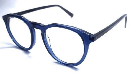 F01 Crystal Blue Optical Frame