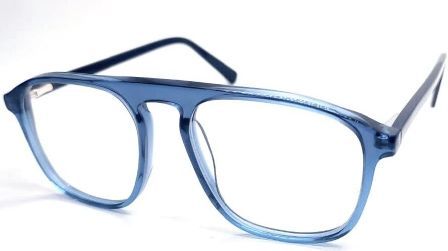 M14 Crystal Blue Optical Frame
